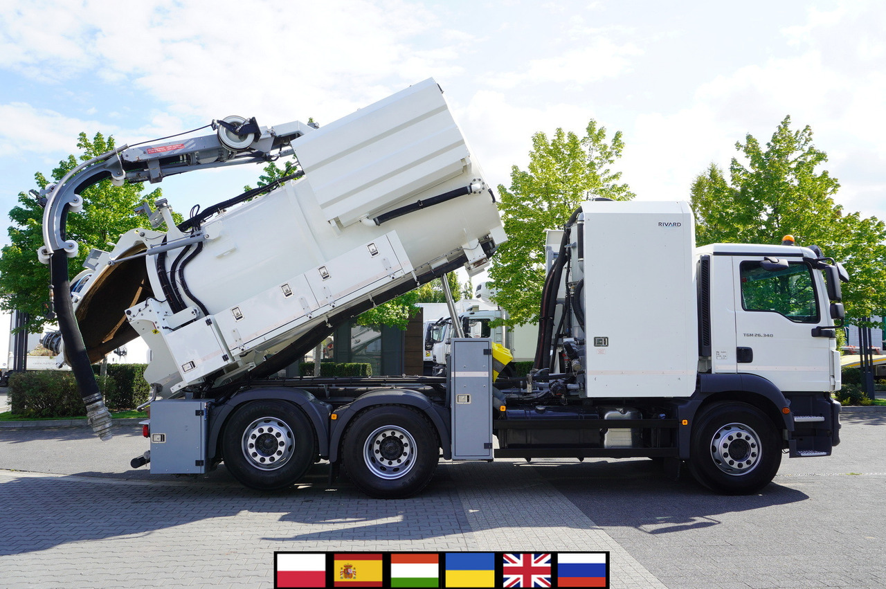 MAN TGM 26.340 E6 / RIVARD sewage cleaner 11.8 m3 / 170 tho. km / steered axle - Vakum kamion: slika MAN TGM 26.340 E6 / RIVARD sewage cleaner 11.8 m3 / 170 tho. km / steered axle - Vakum kamion MAN TGM 26.340 E6 / RIVARD sewage cleaner 11.8 m3 / 170 tho. km / steered axle - Vakum kamion: slika MAN TGM 26.340 E6 / RIVARD sewage cleaner 11.8 m3 / 170 tho. km / steered axle - Vakum kamion
