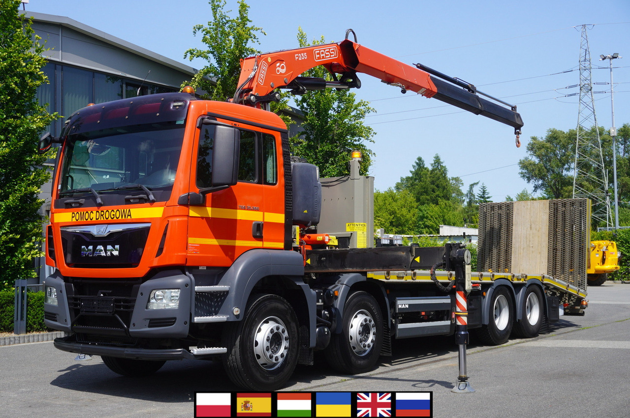MAN TGS 35.360 E6 8x2 / FASSI F235 crane / 6.5 T cap. / 8.3 m reach - Kamion s kranom: slika MAN TGS 35.360 E6 8x2 / FASSI F235 crane / 6.5 T cap. / 8.3 m reach - Kamion s kranom MAN TGS 35.360 E6 8x2 / FASSI F235 crane / 6.5 T cap. / 8.3 m reach - Kamion s kranom: slika MAN TGS 35.360 E6 8x2 / FASSI F235 crane / 6.5 T cap. / 8.3 m reach - Kamion s kranom
