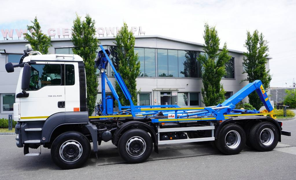 MAN TGS 35.400 8×4 HYVA LIFT 32.56 SE hooklift - Kamion s kukastom dizalicom: slika MAN TGS 35.400 8×4 HYVA LIFT 32.56 SE hooklift - Kamion s kukastom dizalicom MAN TGS 35.400 8×4 HYVA LIFT 32.56 SE hooklift - Kamion s kukastom dizalicom: slika MAN TGS 35.400 8×4 HYVA LIFT 32.56 SE hooklift - Kamion s kukastom dizalicom