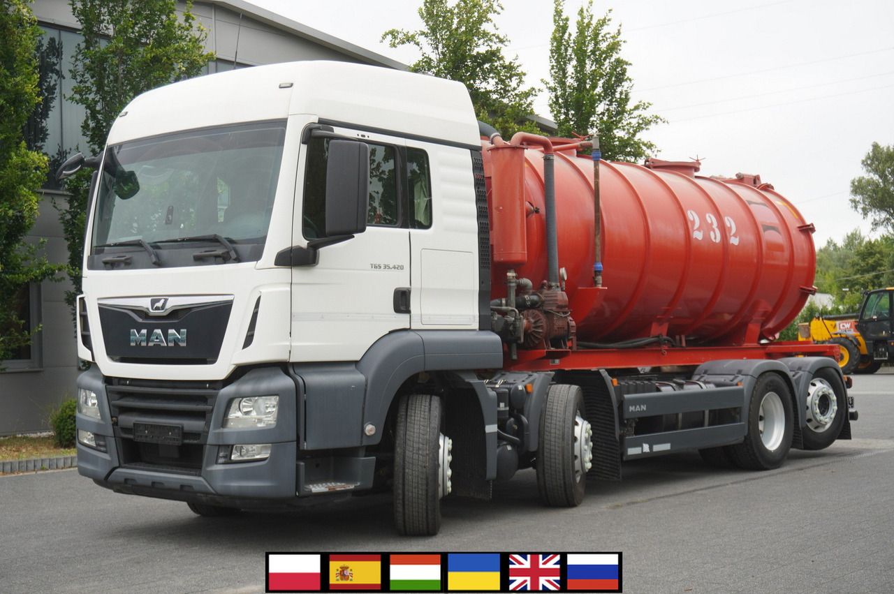 MAN TGS 35.420 8×2 / NEW septic barrel 13000 L / 3 steered axles - Cisterna za gnojnicu: slika MAN TGS 35.420 8×2 / NEW septic barrel 13000 L / 3 steered axles - Cisterna za gnojnicu MAN TGS 35.420 8×2 / NEW septic barrel 13000 L / 3 steered axles - Cisterna za gnojnicu: slika MAN TGS 35.420 8×2 / NEW septic barrel 13000 L / 3 steered axles - Cisterna za gnojnicu