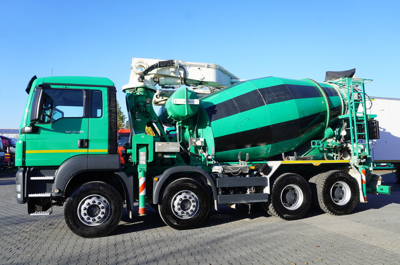 MAN TGS 35.480 8x4 Concrete Mixer Pump truck / Putzmeister M24-3 / 1600 MTH! - Beton pumpa: slika MAN TGS 35.480 8x4 Concrete Mixer Pump truck / Putzmeister M24-3 / 1600 MTH! - Beton pumpa MAN TGS 35.480 8x4 Concrete Mixer Pump truck / Putzmeister M24-3 / 1600 MTH! - Beton pumpa: slika MAN TGS 35.480 8x4 Concrete Mixer Pump truck / Putzmeister M24-3 / 1600 MTH! - Beton pumpa
