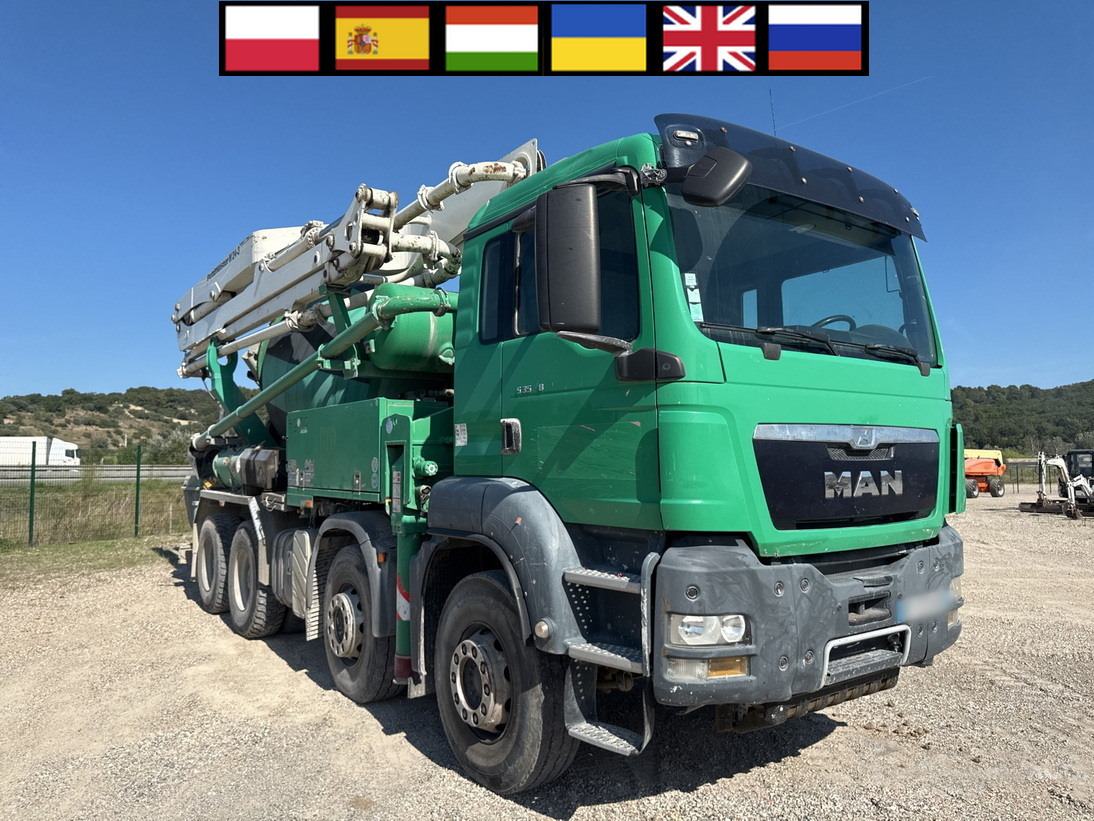 MAN TGS 35.480 8x4 Concrete Mixer Pump truck / Putzmeister M24-3 / 1600 MTH! - Beton pumpa: slika MAN TGS 35.480 8x4 Concrete Mixer Pump truck / Putzmeister M24-3 / 1600 MTH! - Beton pumpa MAN TGS 35.480 8x4 Concrete Mixer Pump truck / Putzmeister M24-3 / 1600 MTH! - Beton pumpa: slika MAN TGS 35.480 8x4 Concrete Mixer Pump truck / Putzmeister M24-3 / 1600 MTH! - Beton pumpa