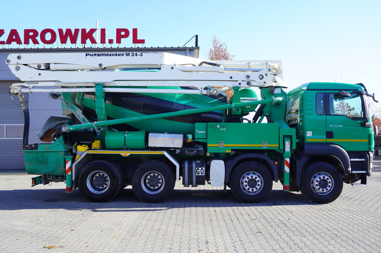 MAN TGS 35.480 8x4 Concrete Mixer Pump truck / Putzmeister M24-3 / 1600 MTH! - Beton pumpa: slika MAN TGS 35.480 8x4 Concrete Mixer Pump truck / Putzmeister M24-3 / 1600 MTH! - Beton pumpa MAN TGS 35.480 8x4 Concrete Mixer Pump truck / Putzmeister M24-3 / 1600 MTH! - Beton pumpa: slika MAN TGS 35.480 8x4 Concrete Mixer Pump truck / Putzmeister M24-3 / 1600 MTH! - Beton pumpa