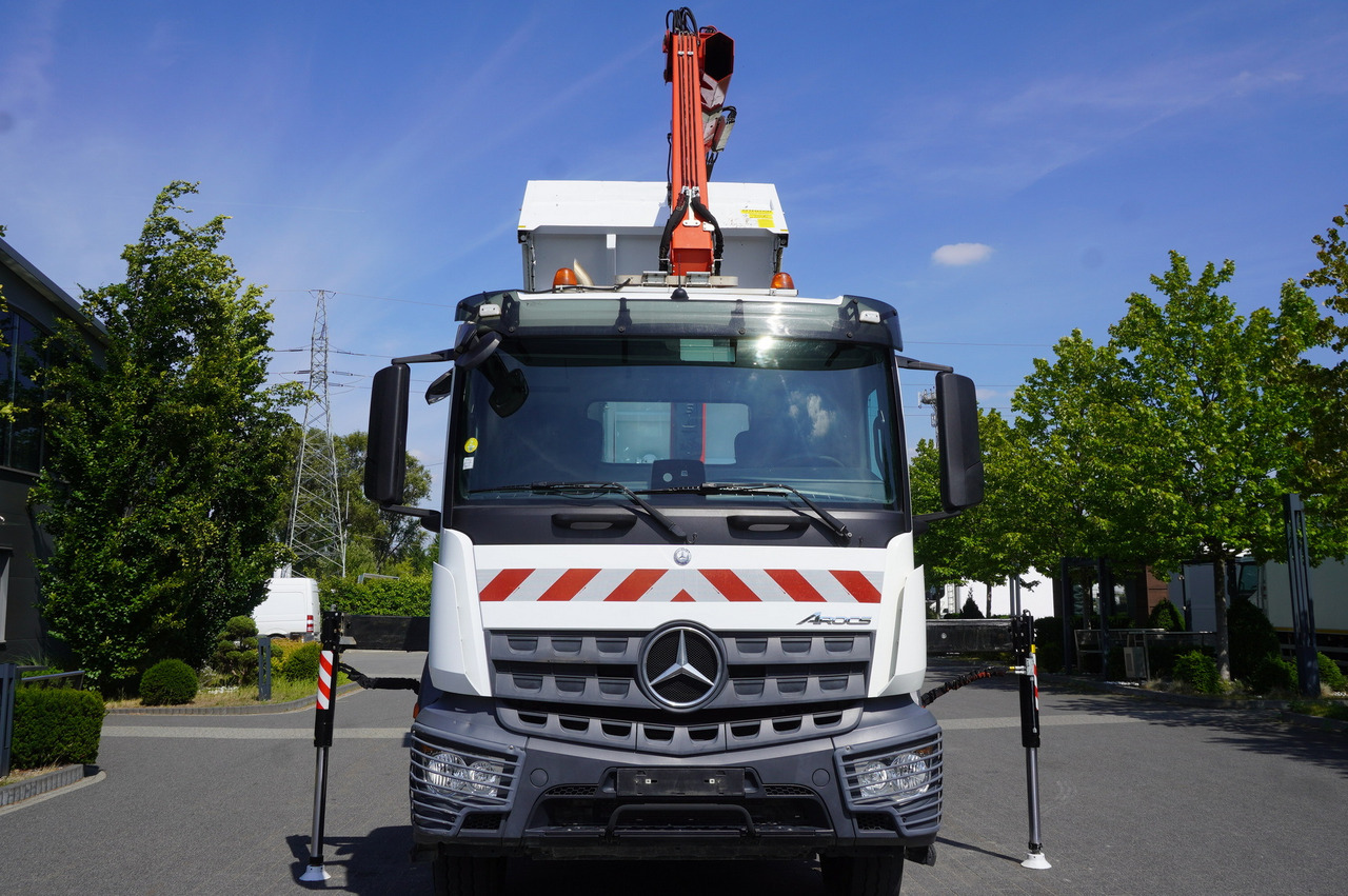 Kamion s kranom MERCEDES-BENZ AROCS 2636 / Fassi F155A.0.22 crane 6t / 120 tho. km / 3-sided dump truck / 2 x Bordmatic: slika Kamion s kranom MERCEDES-BENZ AROCS 2636 / Fassi F155A.0.22 crane 6t / 120 tho. km / 3-sided dump truck / 2 x Bordmatic