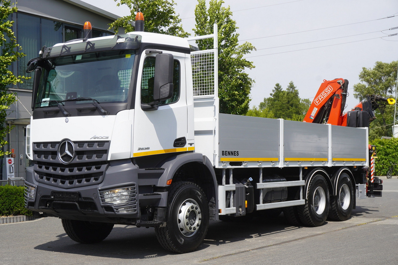 MERCEDES-BENZ AROCS 2636 Flatbed / HDS FASSI F175 7.7 T / 150,000 km - Autodizalica: slika MERCEDES-BENZ AROCS 2636 Flatbed / HDS FASSI F175 7.7 T / 150,000 km - Autodizalica MERCEDES-BENZ AROCS 2636 Flatbed / HDS FASSI F175 7.7 T / 150,000 km - Autodizalica: slika MERCEDES-BENZ AROCS 2636 Flatbed / HDS FASSI F175 7.7 T / 150,000 km - Autodizalica