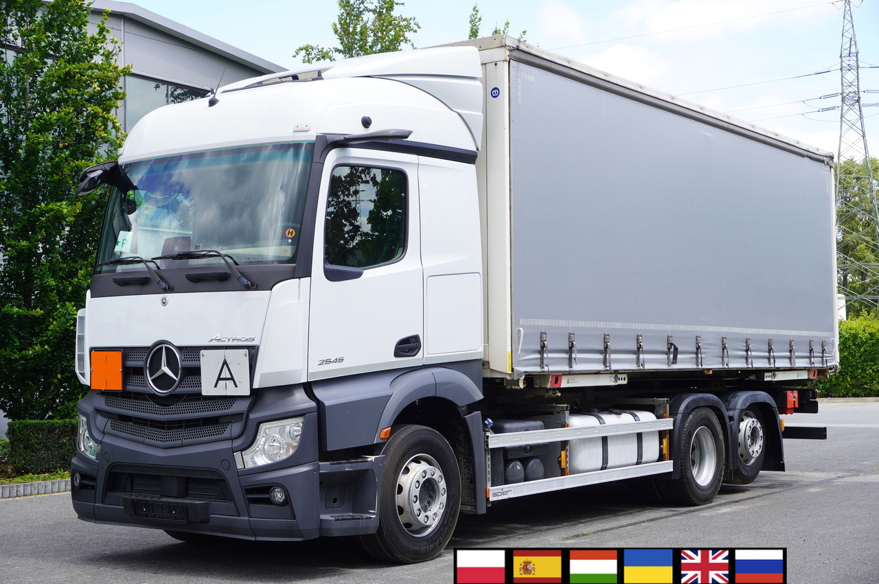 MERCEDES-BENZ Actros 2545 6×2 MP5 / ADR AT / Curtainsider 18 EPAL - Kamion s ceradom: slika MERCEDES-BENZ Actros 2545 6×2 MP5 / ADR AT / Curtainsider 18 EPAL - Kamion s ceradom MERCEDES-BENZ Actros 2545 6×2 MP5 / ADR AT / Curtainsider 18 EPAL - Kamion s ceradom: slika MERCEDES-BENZ Actros 2545 6×2 MP5 / ADR AT / Curtainsider 18 EPAL - Kamion s ceradom