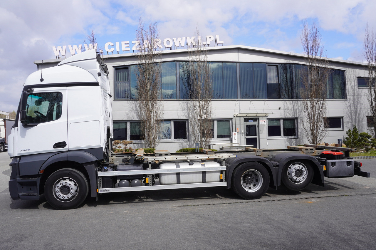 MERCEDES-BENZ Actros 2545 6x2 MP5 / Full ADR / BDF - Transporter kontejnera/ Kamion s izmjenjivim sanducima: slika MERCEDES-BENZ Actros 2545 6x2 MP5 / Full ADR / BDF - Transporter kontejnera/ Kamion s izmjenjivim sanducima MERCEDES-BENZ Actros 2545 6x2 MP5 / Full ADR / BDF - Transporter kontejnera/ Kamion s izmjenjivim sanducima: slika MERCEDES-BENZ Actros 2545 6x2 MP5 / Full ADR / BDF - Transporter kontejnera/ Kamion s izmjenjivim sanducima