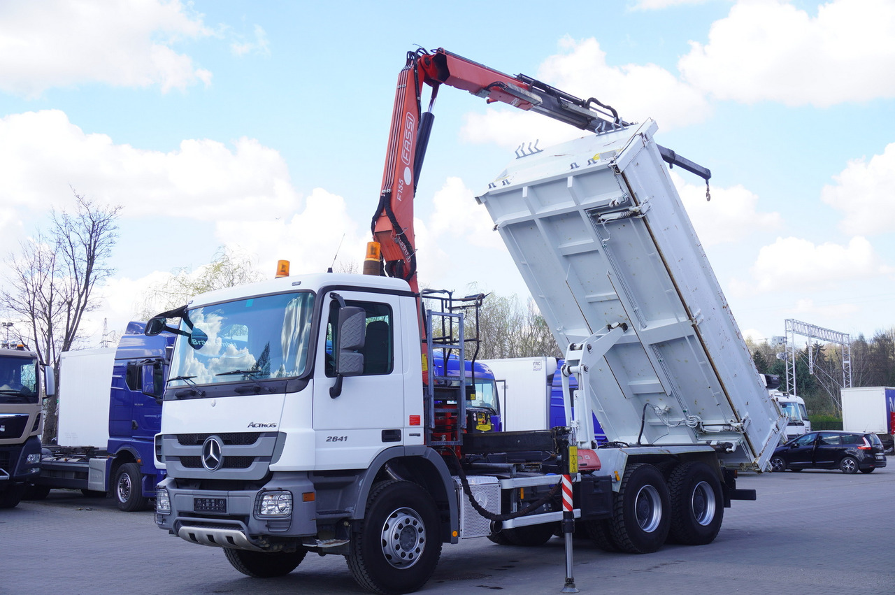 MERCEDES-BENZ Actros 2641 6×4 E5 / Crane / Dumper / 110000 km! - Kamion s otvorenim sandukom, Kamion s kranom: slika MERCEDES-BENZ Actros 2641 6×4 E5 / Crane / Dumper / 110000 km! - Kamion s otvorenim sandukom, Kamion s kranom MERCEDES-BENZ Actros 2641 6×4 E5 / Crane / Dumper / 110000 km! - Kamion s otvorenim sandukom, Kamion s kranom: slika MERCEDES-BENZ Actros 2641 6×4 E5 / Crane / Dumper / 110000 km! - Kamion s otvorenim sandukom, Kamion s kranom