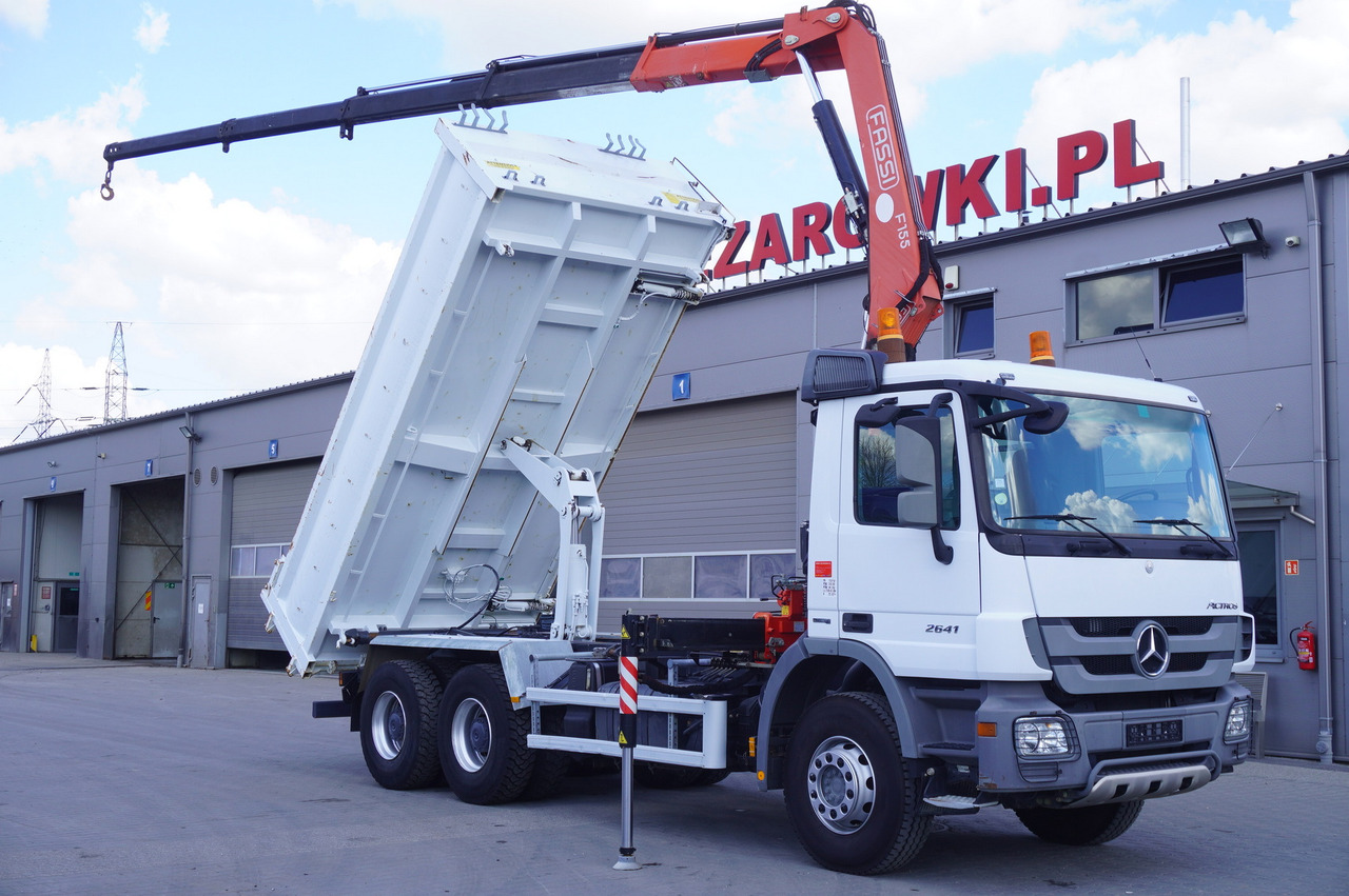 MERCEDES-BENZ Actros 2641 6×4 E5 / Crane / Dumper / 110000 km! - Kamion s otvorenim sandukom, Kamion s kranom: slika MERCEDES-BENZ Actros 2641 6×4 E5 / Crane / Dumper / 110000 km! - Kamion s otvorenim sandukom, Kamion s kranom MERCEDES-BENZ Actros 2641 6×4 E5 / Crane / Dumper / 110000 km! - Kamion s otvorenim sandukom, Kamion s kranom: slika MERCEDES-BENZ Actros 2641 6×4 E5 / Crane / Dumper / 110000 km! - Kamion s otvorenim sandukom, Kamion s kranom