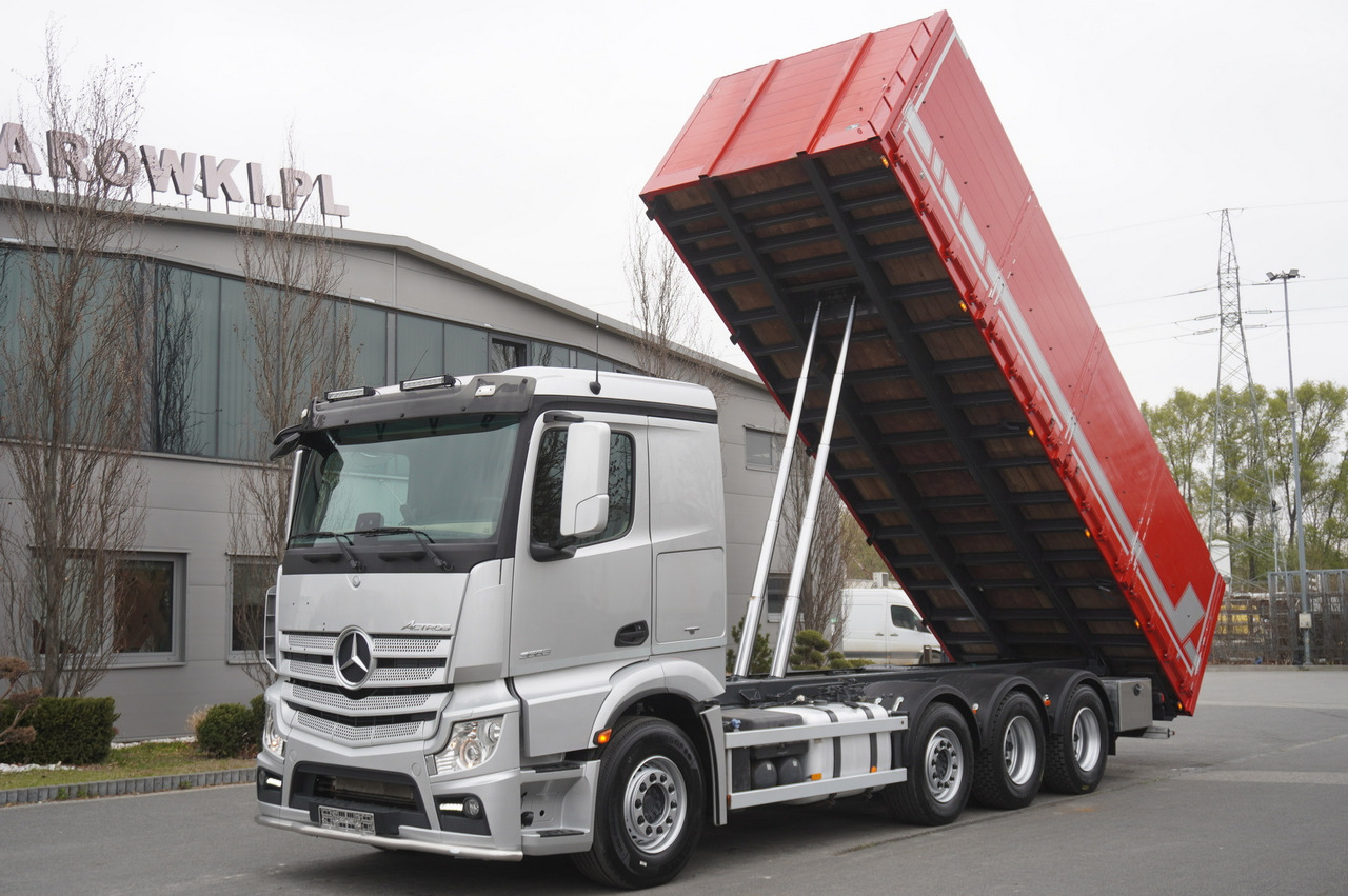 MERCEDES-BENZ Actros 3563 8x4 / Tipper for grain 20 t load capacity - Kamion s otvorenim sandukom: slika MERCEDES-BENZ Actros 3563 8x4 / Tipper for grain 20 t load capacity - Kamion s otvorenim sandukom MERCEDES-BENZ Actros 3563 8x4 / Tipper for grain 20 t load capacity - Kamion s otvorenim sandukom: slika MERCEDES-BENZ Actros 3563 8x4 / Tipper for grain 20 t load capacity - Kamion s otvorenim sandukom