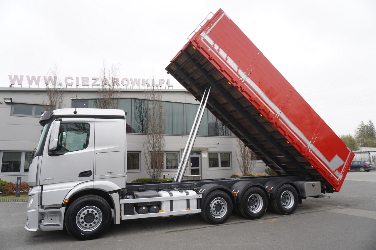 MERCEDES-BENZ Actros 3563 8x4 / Tipper for grain 20 t load capacity - Kamion s otvorenim sandukom: slika MERCEDES-BENZ Actros 3563 8x4 / Tipper for grain 20 t load capacity - Kamion s otvorenim sandukom MERCEDES-BENZ Actros 3563 8x4 / Tipper for grain 20 t load capacity - Kamion s otvorenim sandukom: slika MERCEDES-BENZ Actros 3563 8x4 / Tipper for grain 20 t load capacity - Kamion s otvorenim sandukom