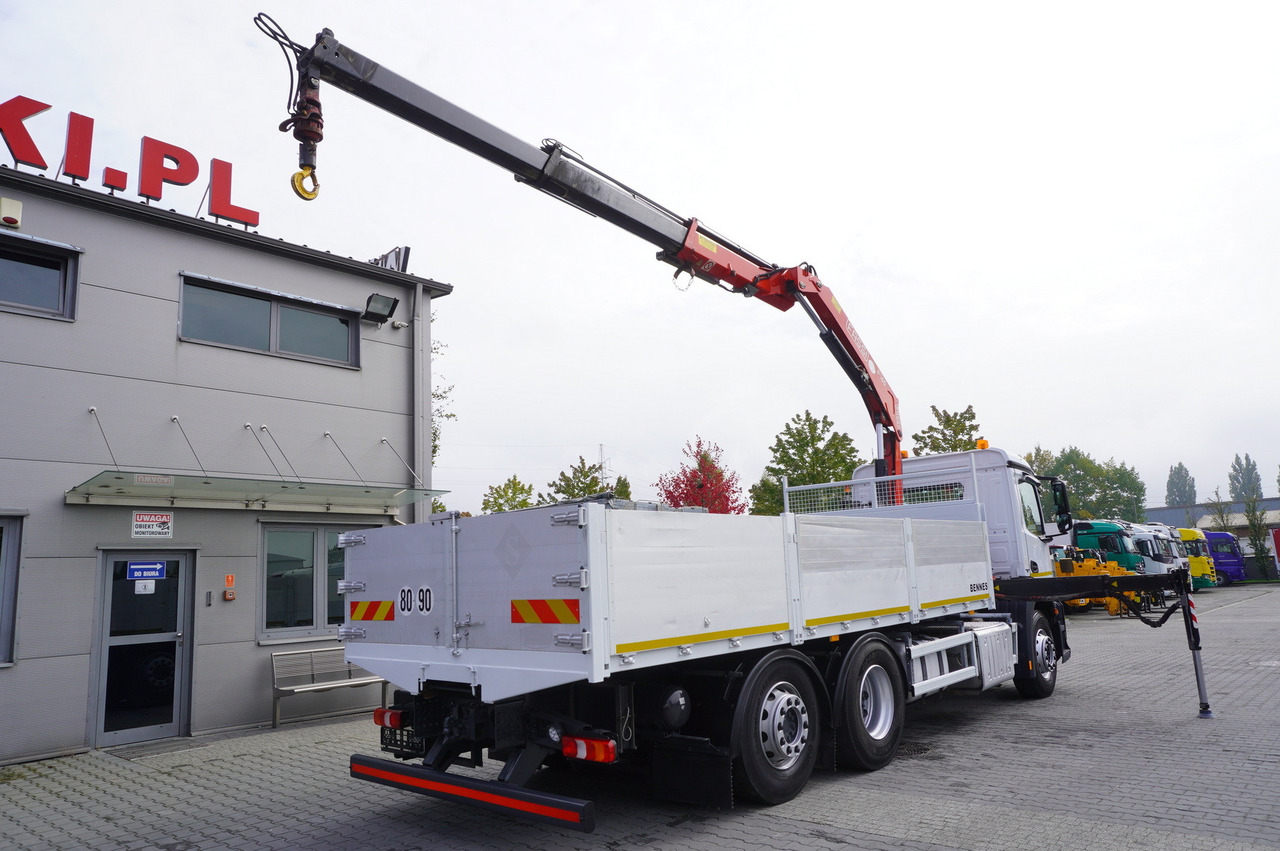 MERCEDES-BENZ Antos 2540 / Flatbed 15 EPAL / Fassi F165 / 6.1 t / 8 m reach / remote control / rotator / 1600 MTH / steered axle - Kamion s kranom: slika MERCEDES-BENZ Antos 2540 / Flatbed 15 EPAL / Fassi F165 / 6.1 t / 8 m reach / remote control / rotator / 1600 MTH / steered axle - Kamion s kranom MERCEDES-BENZ Antos 2540 / Flatbed 15 EPAL / Fassi F165 / 6.1 t / 8 m reach / remote control / rotator / 1600 MTH / steered axle - Kamion s kranom: slika MERCEDES-BENZ Antos 2540 / Flatbed 15 EPAL / Fassi F165 / 6.1 t / 8 m reach / remote control / rotator / 1600 MTH / steered axle - Kamion s kranom