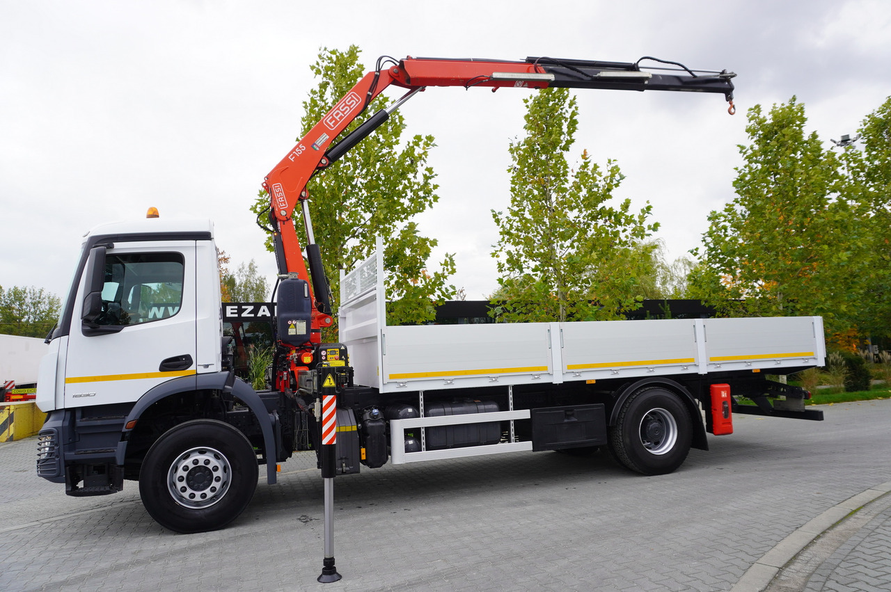 MERCEDES-BENZ Arocs 1830 / Flatbed 16 EPAL / HDS Fassi 155 / Reach 8 m / Load capacity 6160 kg - Kamion s kranom: slika MERCEDES-BENZ Arocs 1830 / Flatbed 16 EPAL / HDS Fassi 155 / Reach 8 m / Load capacity 6160 kg - Kamion s kranom MERCEDES-BENZ Arocs 1830 / Flatbed 16 EPAL / HDS Fassi 155 / Reach 8 m / Load capacity 6160 kg - Kamion s kranom: slika MERCEDES-BENZ Arocs 1830 / Flatbed 16 EPAL / HDS Fassi 155 / Reach 8 m / Load capacity 6160 kg - Kamion s kranom