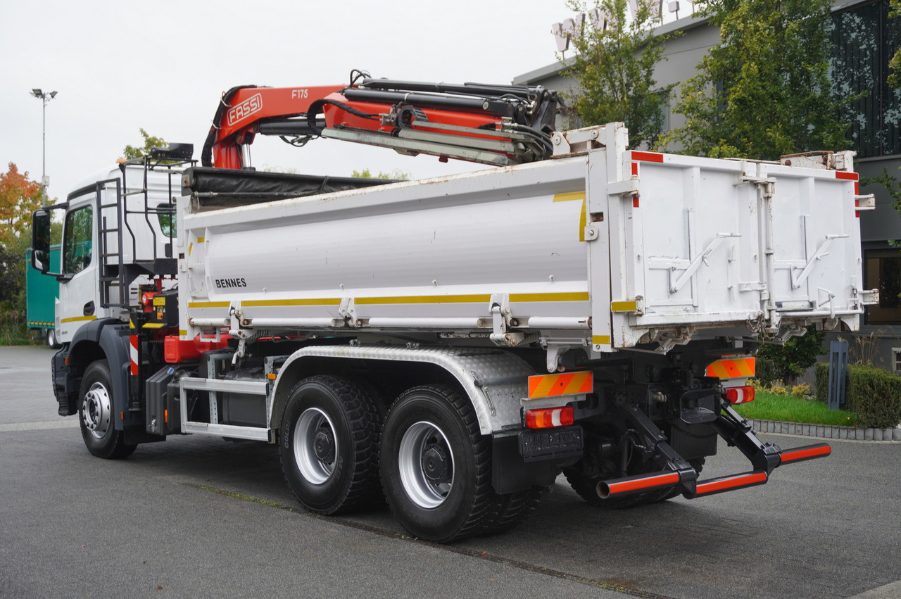 MERCEDES-BENZ Arocs 2636 6x4 / Fassi F175 / 7.7 t / 10 m / 2-side tipper / Bortmatic - Kamion s kranom: slika MERCEDES-BENZ Arocs 2636 6x4 / Fassi F175 / 7.7 t / 10 m / 2-side tipper / Bortmatic - Kamion s kranom MERCEDES-BENZ Arocs 2636 6x4 / Fassi F175 / 7.7 t / 10 m / 2-side tipper / Bortmatic - Kamion s kranom: slika MERCEDES-BENZ Arocs 2636 6x4 / Fassi F175 / 7.7 t / 10 m / 2-side tipper / Bortmatic - Kamion s kranom