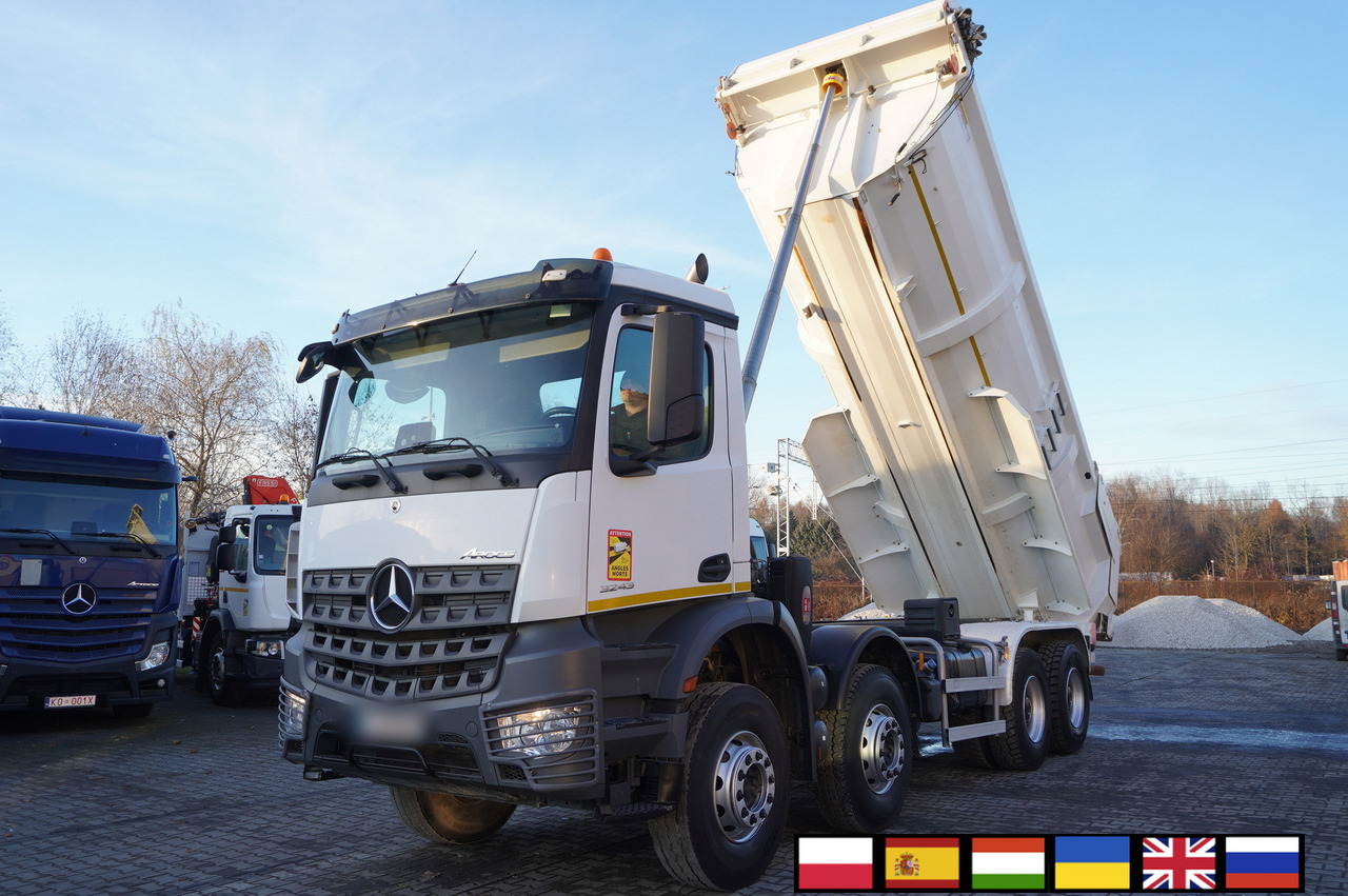 MERCEDES-BENZ Arocs 3243 E6 8x4 / Tipper / 120 tho kilometers! / Retarder - Istovarivač: slika MERCEDES-BENZ Arocs 3243 E6 8x4 / Tipper / 120 tho kilometers! / Retarder - Istovarivač MERCEDES-BENZ Arocs 3243 E6 8x4 / Tipper / 120 tho kilometers! / Retarder - Istovarivač: slika MERCEDES-BENZ Arocs 3243 E6 8x4 / Tipper / 120 tho kilometers! / Retarder - Istovarivač