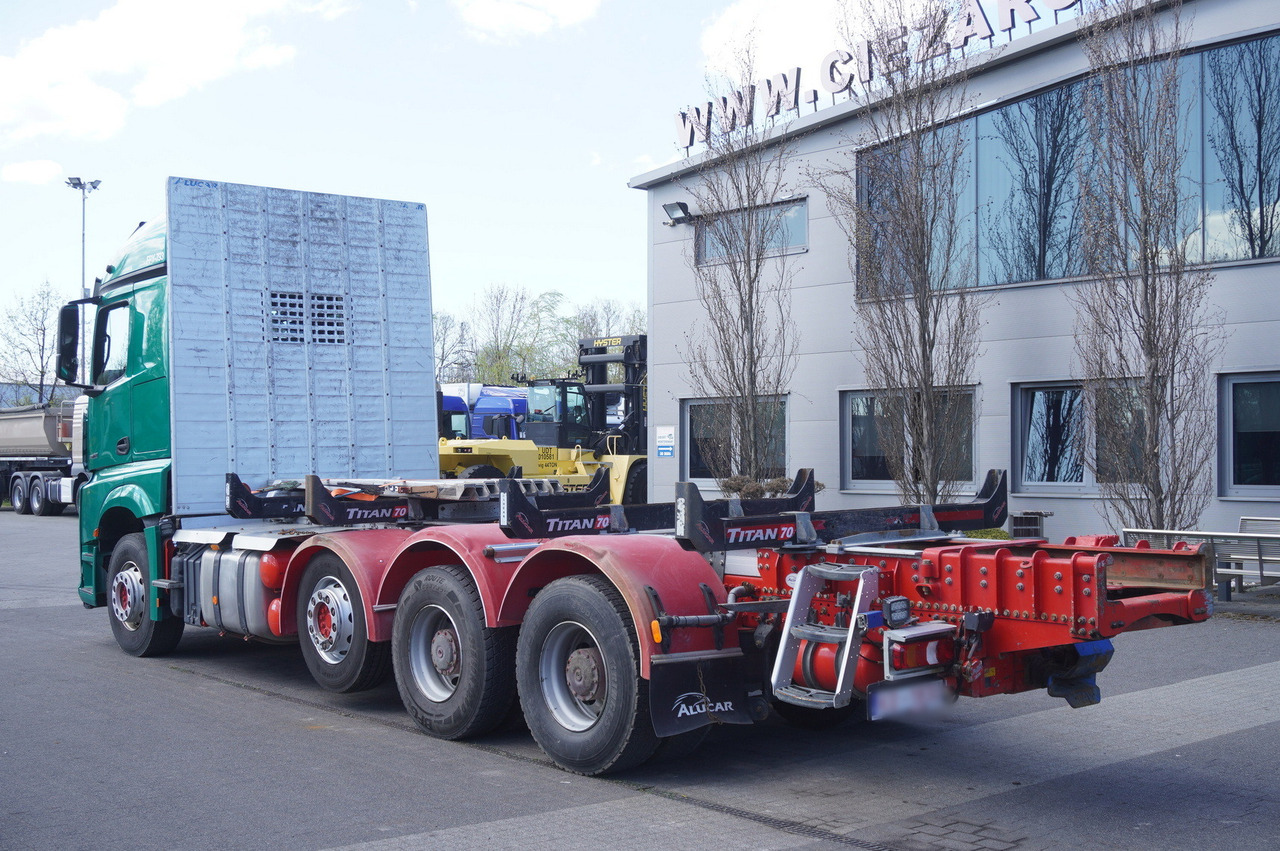 Mercedes-Benz Arocs 3563 8 × 4 / 630 HP / steered axle / Logging superstructure - Kamion s kranom: slika Mercedes-Benz Arocs 3563 8 × 4 / 630 HP / steered axle / Logging superstructure - Kamion s kranom Mercedes-Benz Arocs 3563 8 × 4 / 630 HP / steered axle / Logging superstructure - Kamion s kranom: slika Mercedes-Benz Arocs 3563 8 × 4 / 630 HP / steered axle / Logging superstructure - Kamion s kranom