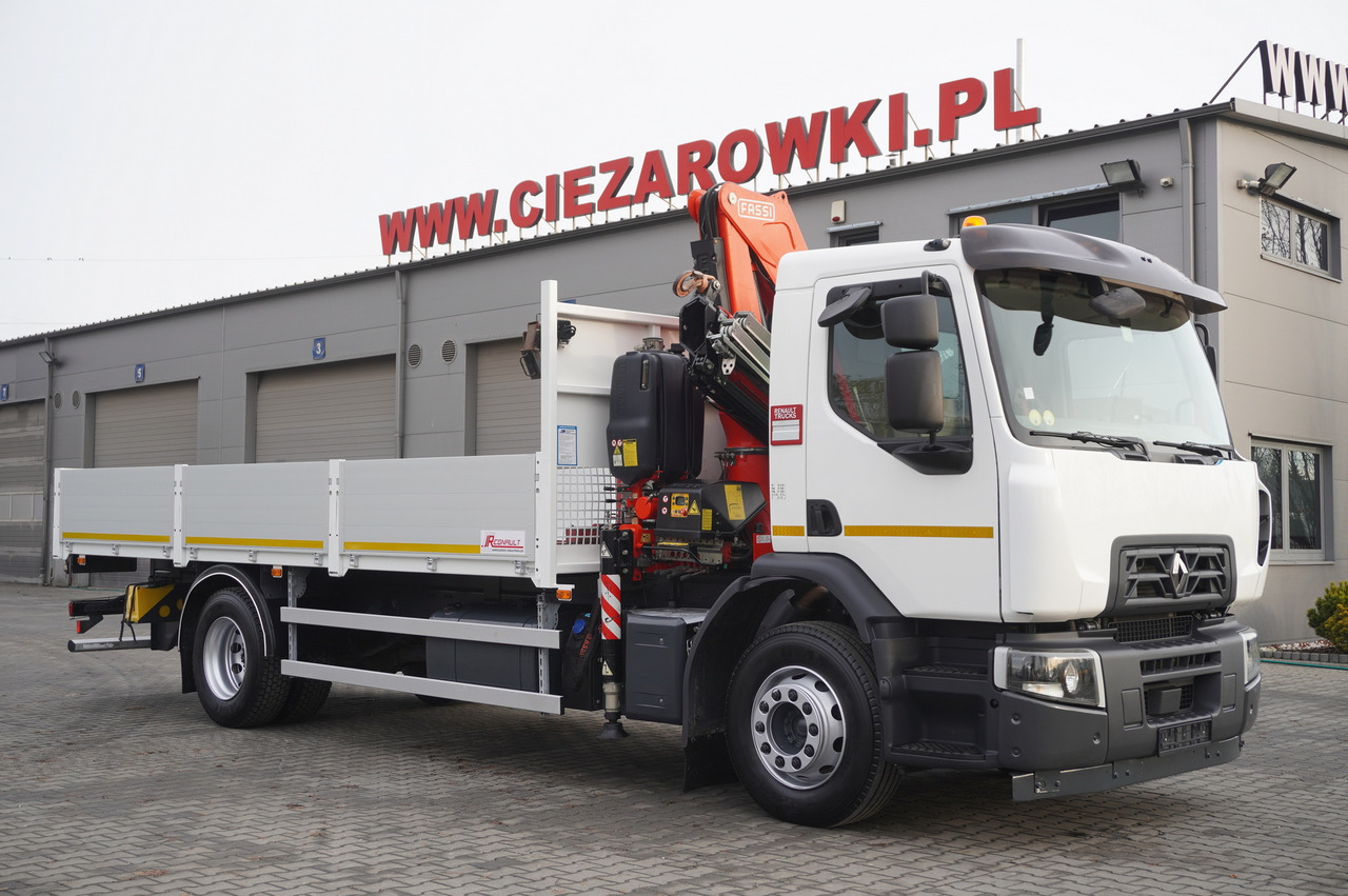 RENAULT C280 DTI 8 / FASSI crane 5.6 T / range 8 m / Flatbed 15 EPAL - Kamion s otvorenim sandukom, Kamion s kranom: slika RENAULT C280 DTI 8 / FASSI crane 5.6 T / range 8 m / Flatbed 15 EPAL - Kamion s otvorenim sandukom, Kamion s kranom RENAULT C280 DTI 8 / FASSI crane 5.6 T / range 8 m / Flatbed 15 EPAL - Kamion s otvorenim sandukom, Kamion s kranom: slika RENAULT C280 DTI 8 / FASSI crane 5.6 T / range 8 m / Flatbed 15 EPAL - Kamion s otvorenim sandukom, Kamion s kranom