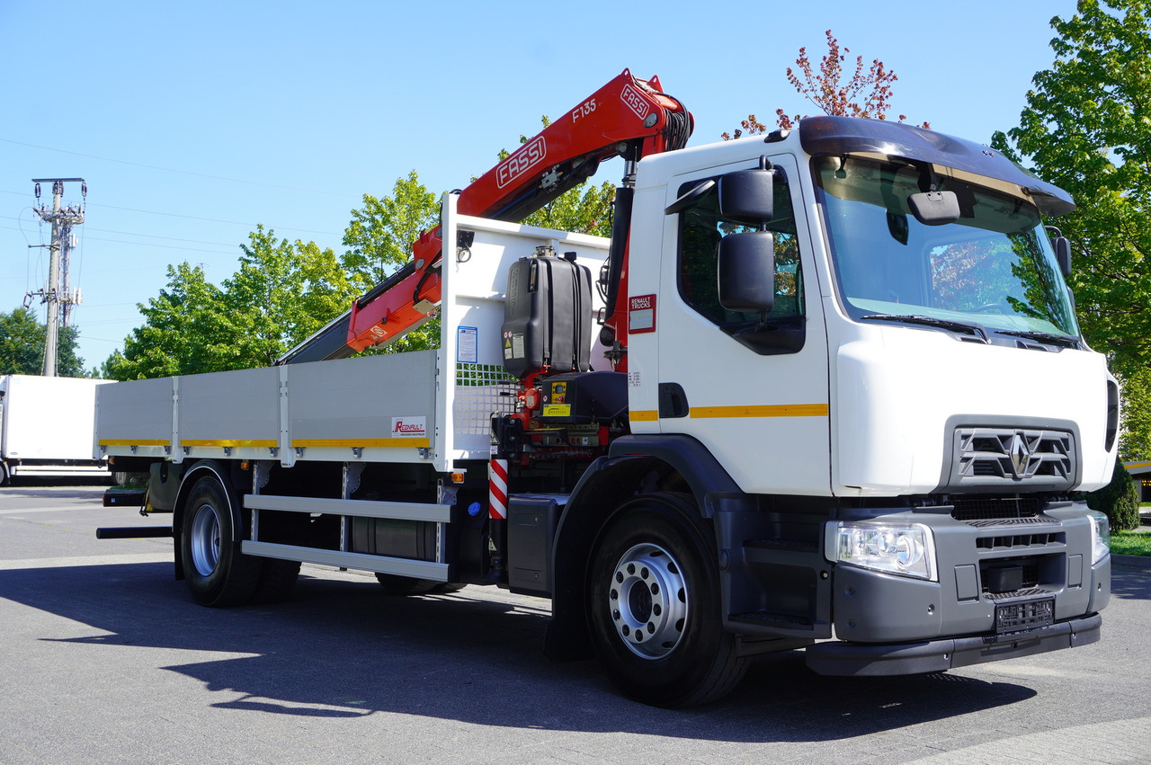 RENAULT C280 DTI 8 / FASSI crane 5.6 T / range 8 m / Flatbed 15 EPAL - Kamion s kranom: slika RENAULT C280 DTI 8 / FASSI crane 5.6 T / range 8 m / Flatbed 15 EPAL - Kamion s kranom RENAULT C280 DTI 8 / FASSI crane 5.6 T / range 8 m / Flatbed 15 EPAL - Kamion s kranom: slika RENAULT C280 DTI 8 / FASSI crane 5.6 T / range 8 m / Flatbed 15 EPAL - Kamion s kranom