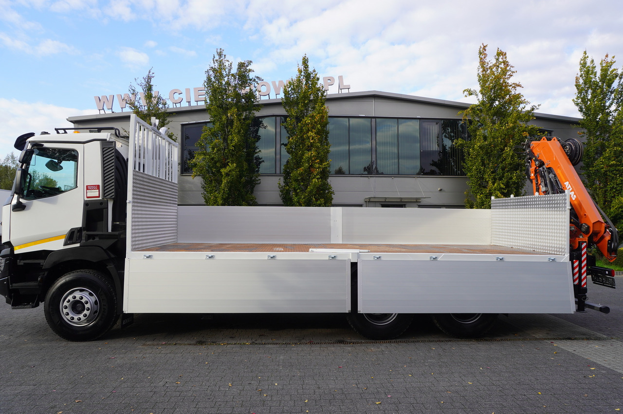 RENAULT C380 Comfort 6x4 / Atlas 172.3E crane / Range 12.3 m / capacity 6.1 t / Flatbed 17 EPAL - Kamion s kranom: slika RENAULT C380 Comfort 6x4 / Atlas 172.3E crane / Range 12.3 m / capacity 6.1 t / Flatbed 17 EPAL - Kamion s kranom RENAULT C380 Comfort 6x4 / Atlas 172.3E crane / Range 12.3 m / capacity 6.1 t / Flatbed 17 EPAL - Kamion s kranom: slika RENAULT C380 Comfort 6x4 / Atlas 172.3E crane / Range 12.3 m / capacity 6.1 t / Flatbed 17 EPAL - Kamion s kranom
