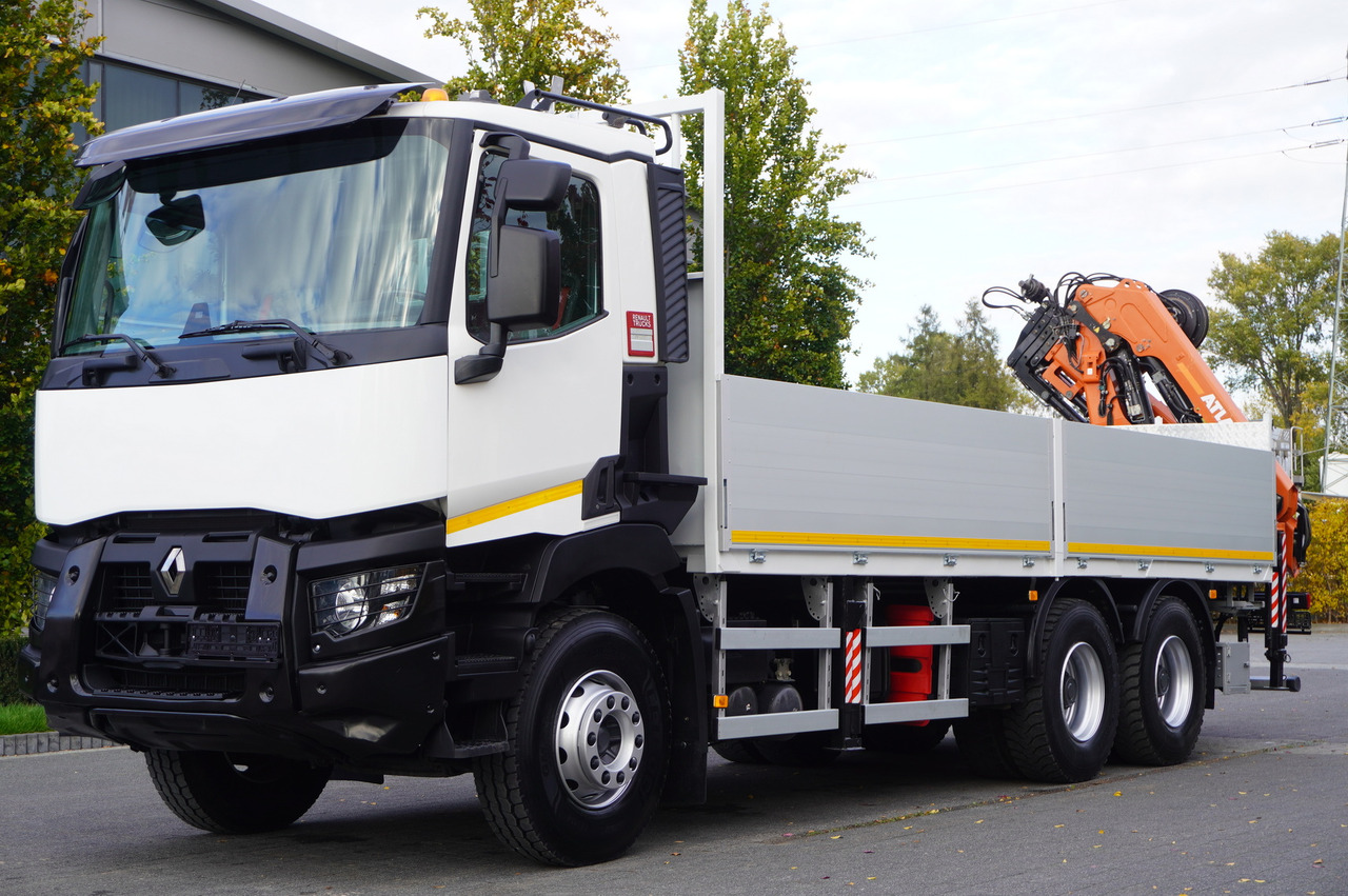 RENAULT C380 Comfort 6x4 / Atlas 172.3E crane / Range 12.3 m / capacity 6.1 t / Flatbed 17 EPAL - Kamion s otvorenim sandukom, Kamion s kranom: slika RENAULT C380 Comfort 6x4 / Atlas 172.3E crane / Range 12.3 m / capacity 6.1 t / Flatbed 17 EPAL - Kamion s otvorenim sandukom, Kamion s kranom RENAULT C380 Comfort 6x4 / Atlas 172.3E crane / Range 12.3 m / capacity 6.1 t / Flatbed 17 EPAL - Kamion s otvorenim sandukom, Kamion s kranom: slika RENAULT C380 Comfort 6x4 / Atlas 172.3E crane / Range 12.3 m / capacity 6.1 t / Flatbed 17 EPAL - Kamion s otvorenim sandukom, Kamion s kranom