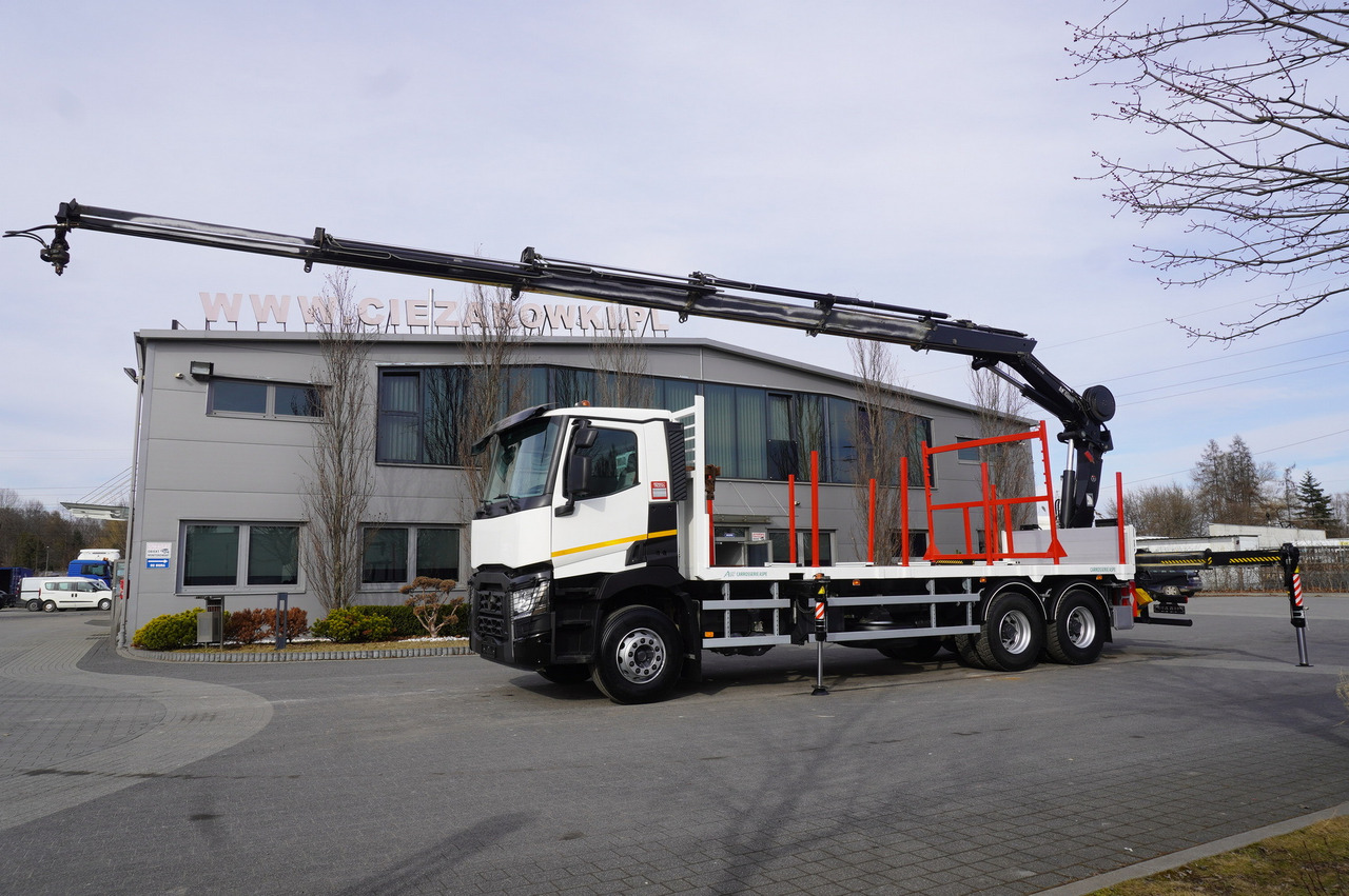 RENAULT C430 / HIAB 244 EP-5 HIDUO crane 8400 kg 15 m / Platform with stanchions - Kamion s kranom: slika RENAULT C430 / HIAB 244 EP-5 HIDUO crane 8400 kg 15 m / Platform with stanchions - Kamion s kranom RENAULT C430 / HIAB 244 EP-5 HIDUO crane 8400 kg 15 m / Platform with stanchions - Kamion s kranom: slika RENAULT C430 / HIAB 244 EP-5 HIDUO crane 8400 kg 15 m / Platform with stanchions - Kamion s kranom