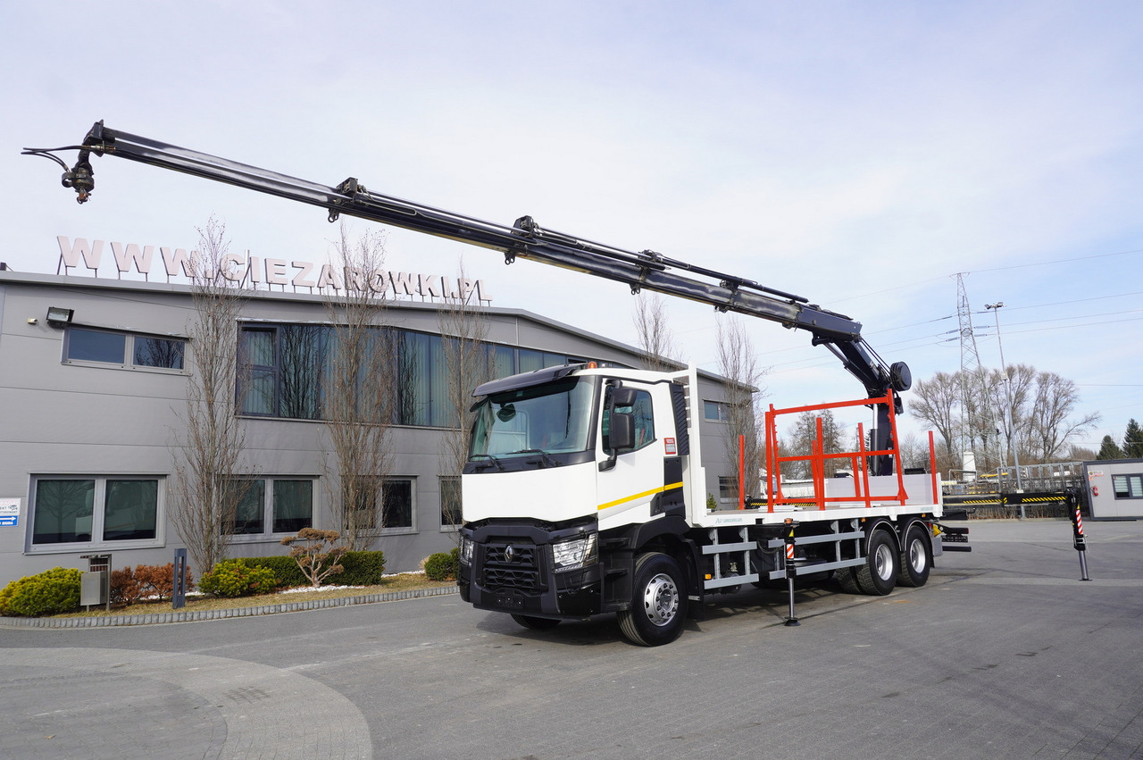 RENAULT C430 / HIAB 244 EP-5 HIDUO crane 8400 kg 15 m / Platform with stanchions - Kamion s kranom: slika RENAULT C430 / HIAB 244 EP-5 HIDUO crane 8400 kg 15 m / Platform with stanchions - Kamion s kranom RENAULT C430 / HIAB 244 EP-5 HIDUO crane 8400 kg 15 m / Platform with stanchions - Kamion s kranom: slika RENAULT C430 / HIAB 244 EP-5 HIDUO crane 8400 kg 15 m / Platform with stanchions - Kamion s kranom