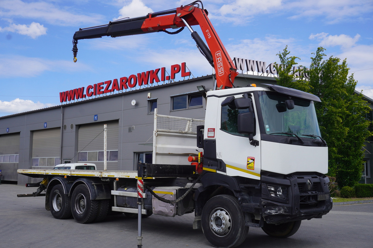RENAULT K380 6x4 / FASSI F175 crane 7.85 t / 120 thousand km! - Kamion s otvorenim sandukom, Kamion s kranom: slika RENAULT K380 6x4 / FASSI F175 crane 7.85 t / 120 thousand km! - Kamion s otvorenim sandukom, Kamion s kranom RENAULT K380 6x4 / FASSI F175 crane 7.85 t / 120 thousand km! - Kamion s otvorenim sandukom, Kamion s kranom: slika RENAULT K380 6x4 / FASSI F175 crane 7.85 t / 120 thousand km! - Kamion s otvorenim sandukom, Kamion s kranom