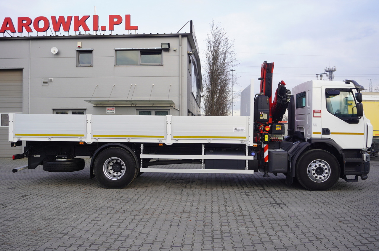 Renault C320 P4x2 E6 / Fassi 5.6 t / Range 8 m / Platform 15 EPAL - Kamion s otvorenim sandukom, Kamion s kranom: slika Renault C320 P4x2 E6 / Fassi 5.6 t / Range 8 m / Platform 15 EPAL - Kamion s otvorenim sandukom, Kamion s kranom Renault C320 P4x2 E6 / Fassi 5.6 t / Range 8 m / Platform 15 EPAL - Kamion s otvorenim sandukom, Kamion s kranom: slika Renault C320 P4x2 E6 / Fassi 5.6 t / Range 8 m / Platform 15 EPAL - Kamion s otvorenim sandukom, Kamion s kranom