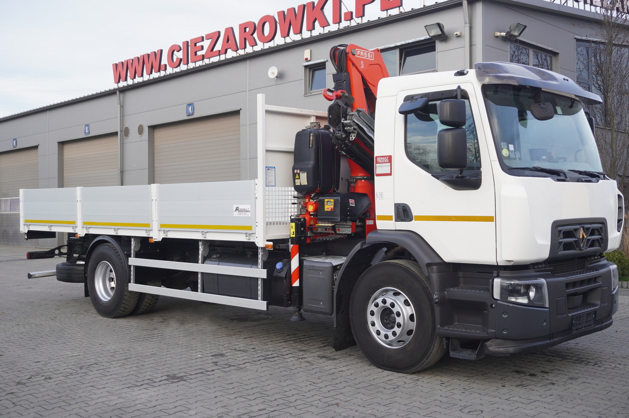 Renault C320 P4x2 E6 / Fassi 5.6 t / Range 8 m / Platform 15 EPAL - Kamion s kranom: slika Renault C320 P4x2 E6 / Fassi 5.6 t / Range 8 m / Platform 15 EPAL - Kamion s kranom Renault C320 P4x2 E6 / Fassi 5.6 t / Range 8 m / Platform 15 EPAL - Kamion s kranom: slika Renault C320 P4x2 E6 / Fassi 5.6 t / Range 8 m / Platform 15 EPAL - Kamion s kranom
