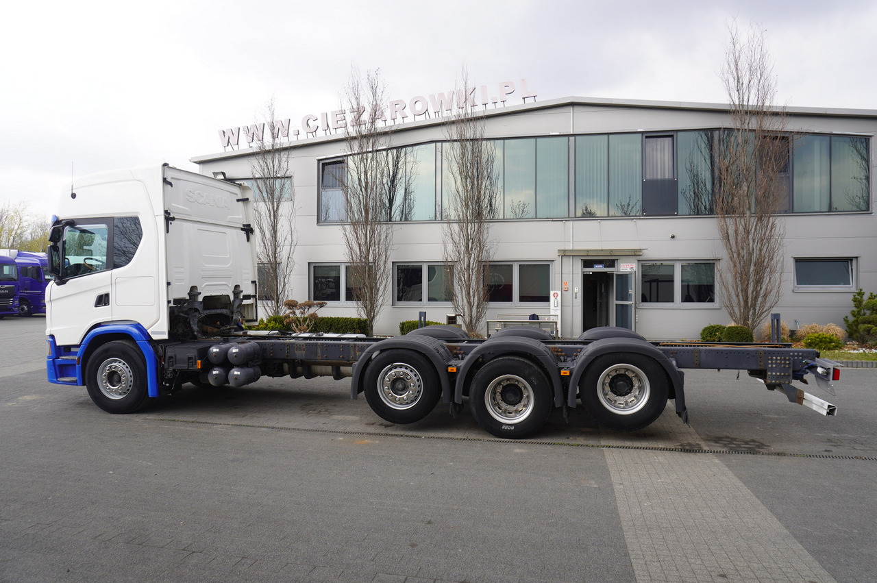SCANIA G500 8x2 / 2nd axis steered / Chassis 8.35 m / 2021 - Kamion-šasija: slika SCANIA G500 8x2 / 2nd axis steered / Chassis 8.35 m / 2021 - Kamion-šasija SCANIA G500 8x2 / 2nd axis steered / Chassis 8.35 m / 2021 - Kamion-šasija: slika SCANIA G500 8x2 / 2nd axis steered / Chassis 8.35 m / 2021 - Kamion-šasija