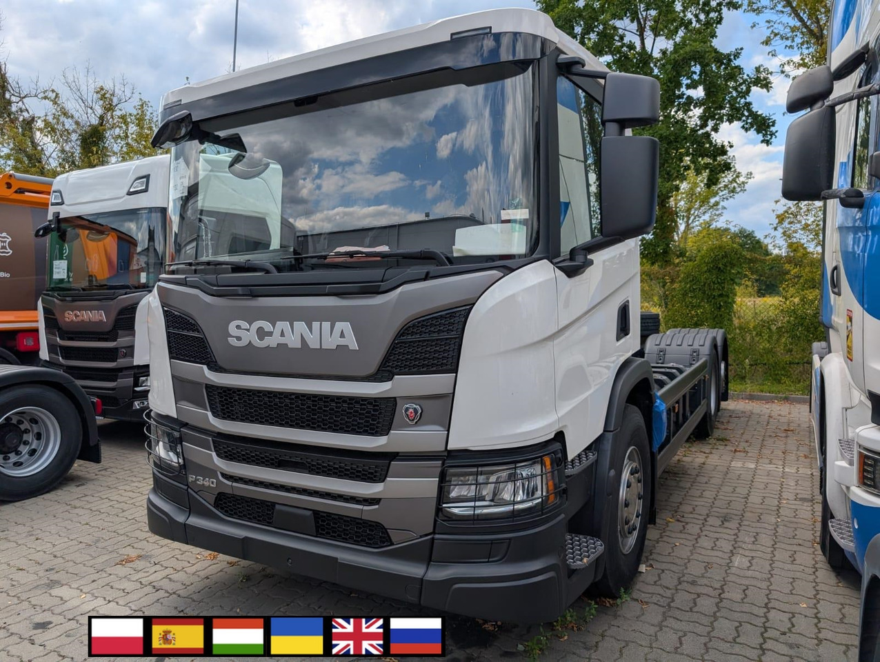 SCANIA P 340 B6x2*4NA / chassis frame / steering axle / CNG - Kamion za odvoz smeća: slika SCANIA P 340 B6x2*4NA / chassis frame / steering axle / CNG - Kamion za odvoz smeća SCANIA P 340 B6x2*4NA / chassis frame / steering axle / CNG - Kamion za odvoz smeća: slika SCANIA P 340 B6x2*4NA / chassis frame / steering axle / CNG - Kamion za odvoz smeća