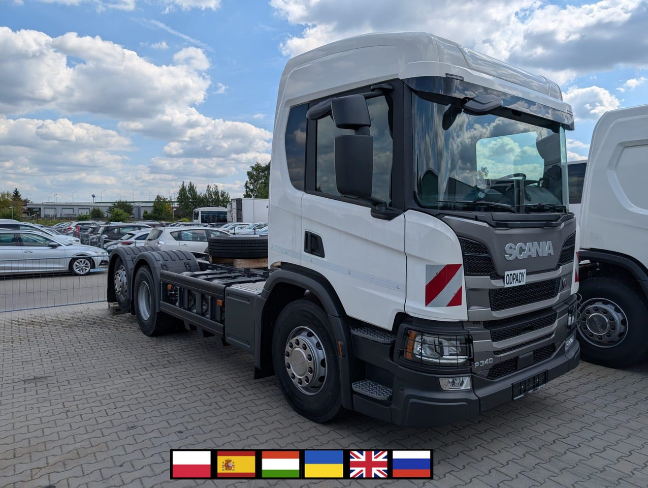 SCANIA P 340 B6x2*4NA / chassis frame / steering axle / CNG / large cab / 8 units - Kamion-šasija: slika SCANIA P 340 B6x2*4NA / chassis frame / steering axle / CNG / large cab / 8 units - Kamion-šasija SCANIA P 340 B6x2*4NA / chassis frame / steering axle / CNG / large cab / 8 units - Kamion-šasija: slika SCANIA P 340 B6x2*4NA / chassis frame / steering axle / CNG / large cab / 8 units - Kamion-šasija