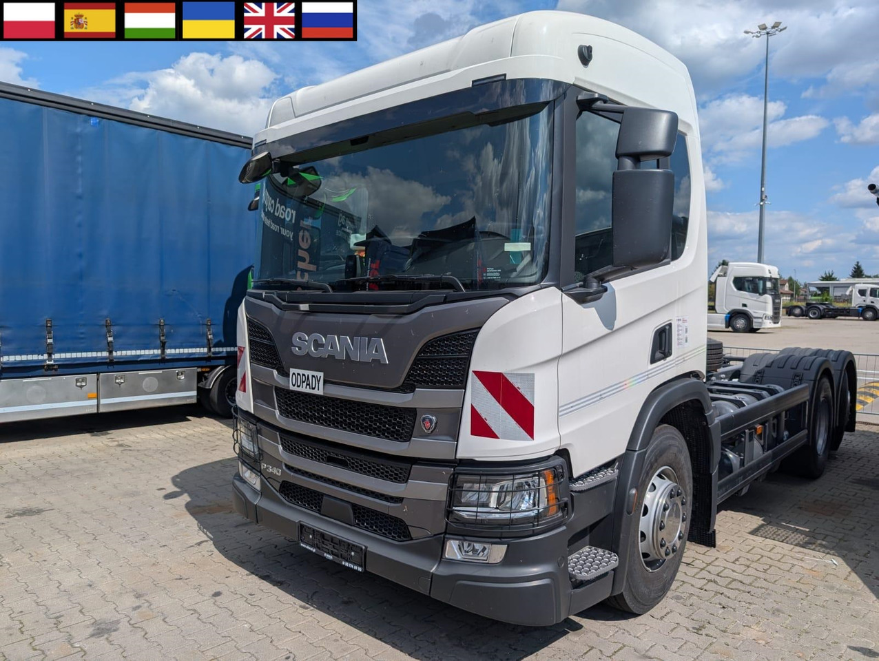 SCANIA P 340 B6x2*4NA / chassis frame / steering axle / CNG / large cab / 8 units - Kamion-šasija: slika SCANIA P 340 B6x2*4NA / chassis frame / steering axle / CNG / large cab / 8 units - Kamion-šasija SCANIA P 340 B6x2*4NA / chassis frame / steering axle / CNG / large cab / 8 units - Kamion-šasija: slika SCANIA P 340 B6x2*4NA / chassis frame / steering axle / CNG / large cab / 8 units - Kamion-šasija