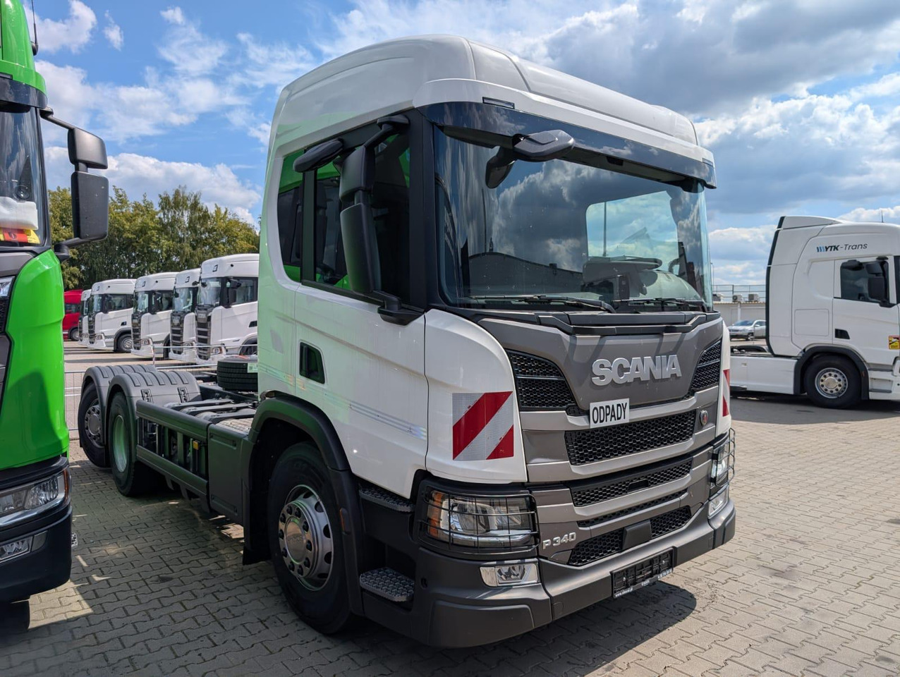 SCANIA P 340 B6x2*4NA / chassis frame / steering axle / CNG / large cab / 8 units - Kamion-šasija: slika SCANIA P 340 B6x2*4NA / chassis frame / steering axle / CNG / large cab / 8 units - Kamion-šasija SCANIA P 340 B6x2*4NA / chassis frame / steering axle / CNG / large cab / 8 units - Kamion-šasija: slika SCANIA P 340 B6x2*4NA / chassis frame / steering axle / CNG / large cab / 8 units - Kamion-šasija
