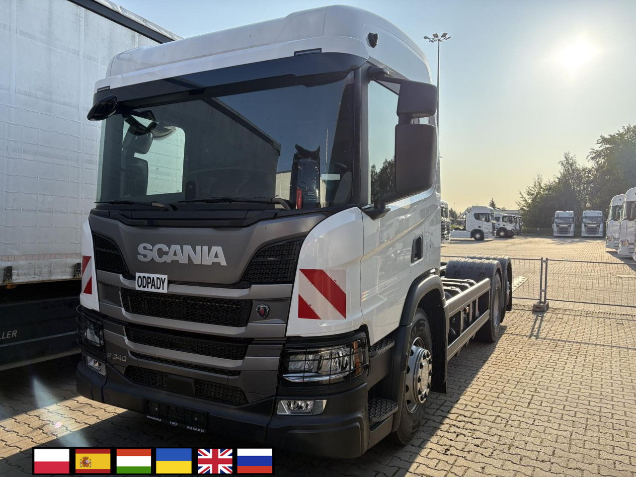 SCANIA P 340 B6x2*4NA / chassis frame / steering axle / CNG / large cab / 8 units - Kamion za odvoz smeća: slika SCANIA P 340 B6x2*4NA / chassis frame / steering axle / CNG / large cab / 8 units - Kamion za odvoz smeća SCANIA P 340 B6x2*4NA / chassis frame / steering axle / CNG / large cab / 8 units - Kamion za odvoz smeća: slika SCANIA P 340 B6x2*4NA / chassis frame / steering axle / CNG / large cab / 8 units - Kamion za odvoz smeća