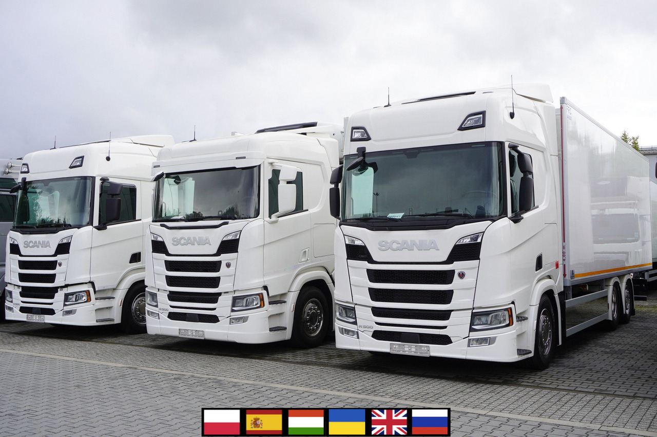 SCANIA R500 / Refrigerator Superstructure / steered axle / several units - Kamion hladnjača: slika SCANIA R500 / Refrigerator Superstructure / steered axle / several units - Kamion hladnjača SCANIA R500 / Refrigerator Superstructure / steered axle / several units - Kamion hladnjača: slika SCANIA R500 / Refrigerator Superstructure / steered axle / several units - Kamion hladnjača