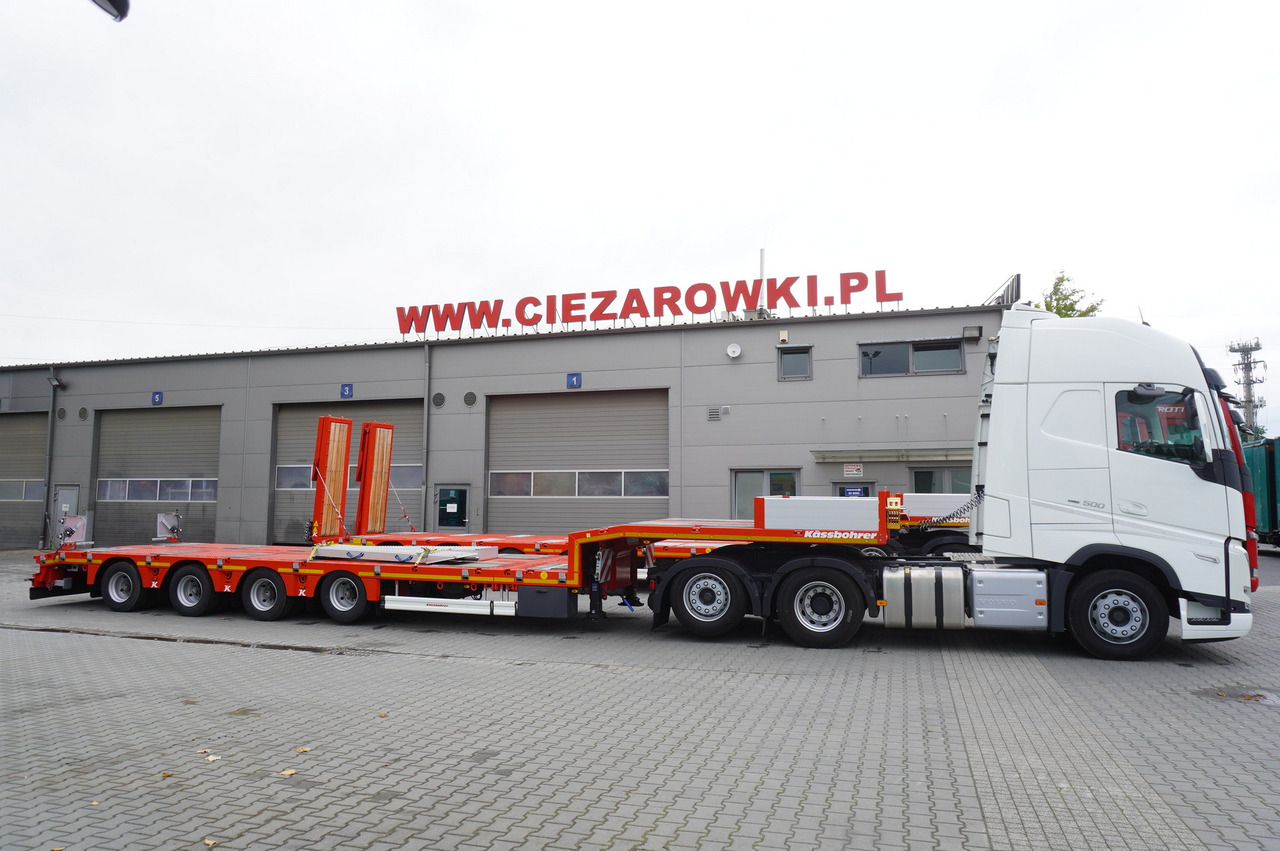 VOLVO FH 500 6 × 2 Globetrotter XL / 2023 / 114 thousand km / Brand-new low-loader Kässbohrer LB3E semi-trailer - Autotransporter: slika VOLVO FH 500 6 × 2 Globetrotter XL / 2023 / 114 thousand km / Brand-new low-loader Kässbohrer LB3E semi-trailer - Autotransporter VOLVO FH 500 6 × 2 Globetrotter XL / 2023 / 114 thousand km / Brand-new low-loader Kässbohrer LB3E semi-trailer - Autotransporter: slika VOLVO FH 500 6 × 2 Globetrotter XL / 2023 / 114 thousand km / Brand-new low-loader Kässbohrer LB3E semi-trailer - Autotransporter
