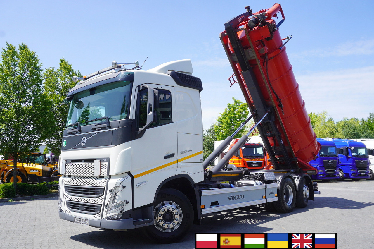VOLVO Volvo FH 500 / Septic barrel 13000 l / Hook lift 21 t / 2022 / 3rd axle steered / 2 units - Cisterna za gnojnicu: slika VOLVO Volvo FH 500 / Septic barrel 13000 l / Hook lift 21 t / 2022 / 3rd axle steered / 2 units - Cisterna za gnojnicu VOLVO Volvo FH 500 / Septic barrel 13000 l / Hook lift 21 t / 2022 / 3rd axle steered / 2 units - Cisterna za gnojnicu: slika VOLVO Volvo FH 500 / Septic barrel 13000 l / Hook lift 21 t / 2022 / 3rd axle steered / 2 units - Cisterna za gnojnicu