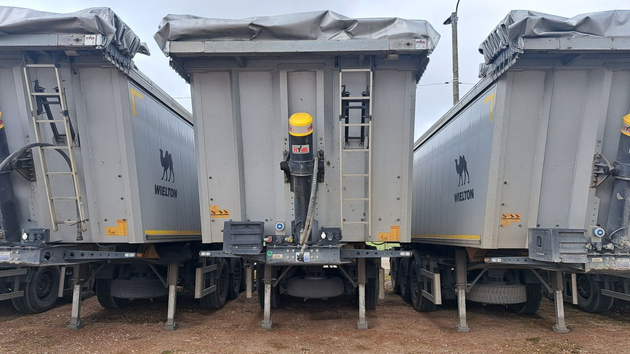 WIELTON NW-3 / weight 6.2 t / capacity 38m3 / Electrically folded roof / Teflon / 20 units, 2022 - Kiper poluprikolica: slika WIELTON NW-3 / weight 6.2 t / capacity 38m3 / Electrically folded roof / Teflon / 20 units, 2022 - Kiper poluprikolica WIELTON NW-3 / weight 6.2 t / capacity 38m3 / Electrically folded roof / Teflon / 20 units, 2022 - Kiper poluprikolica: slika WIELTON NW-3 / weight 6.2 t / capacity 38m3 / Electrically folded roof / Teflon / 20 units, 2022 - Kiper poluprikolica