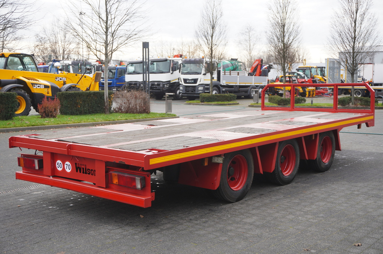 Wilson CTAA3 Flatbed trailer - Prikolica plato/ Otvoreni sanduk: slika Wilson CTAA3 Flatbed trailer - Prikolica plato/ Otvoreni sanduk Wilson CTAA3 Flatbed trailer - Prikolica plato/ Otvoreni sanduk: slika Wilson CTAA3 Flatbed trailer - Prikolica plato/ Otvoreni sanduk