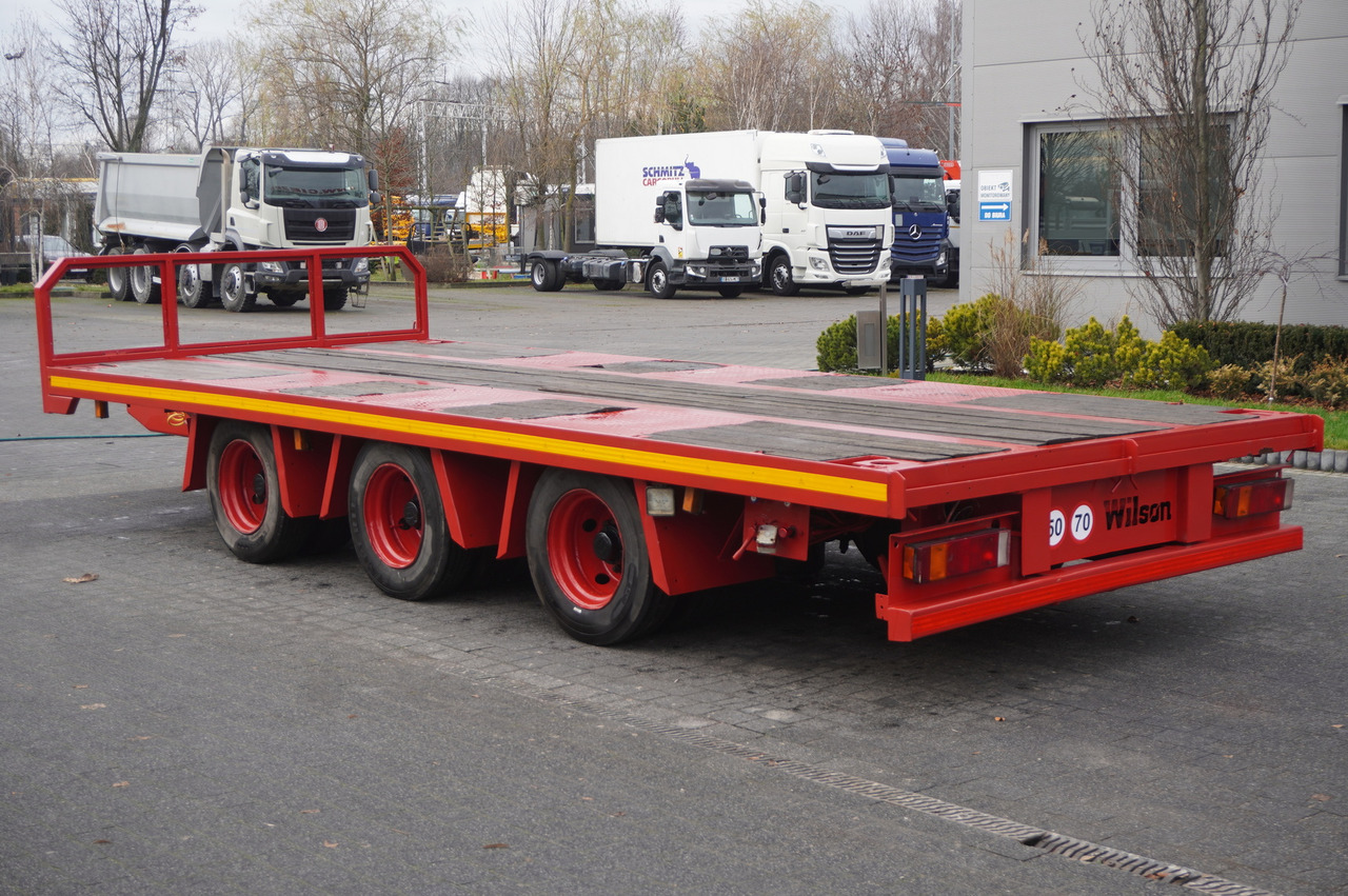 Wilson CTAA3 Flatbed trailer - Prikolica plato/ Otvoreni sanduk: slika Wilson CTAA3 Flatbed trailer - Prikolica plato/ Otvoreni sanduk Wilson CTAA3 Flatbed trailer - Prikolica plato/ Otvoreni sanduk: slika Wilson CTAA3 Flatbed trailer - Prikolica plato/ Otvoreni sanduk