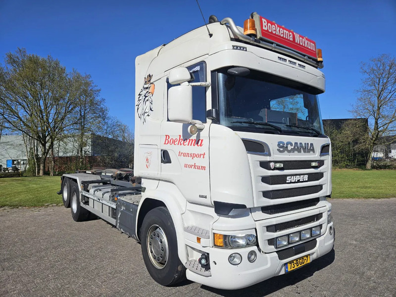 Scania R520 6X2 Retarder King o/t Road V8 - Transporter kontejnera/ Kamion s izmjenjivim sanducima: slika Scania R520 6X2 Retarder King o/t Road V8 - Transporter kontejnera/ Kamion s izmjenjivim sanducima Scania R520 6X2 Retarder King o/t Road V8 - Transporter kontejnera/ Kamion s izmjenjivim sanducima: slika Scania R520 6X2 Retarder King o/t Road V8 - Transporter kontejnera/ Kamion s izmjenjivim sanducima
