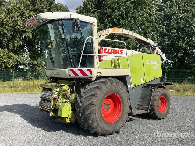 2003 Claas Jaguar 870 4WD Forage Harvester - Silažni kombajn: slika 2003 Claas Jaguar 870 4WD Forage Harvester - Silažni kombajn 2003 Claas Jaguar 870 4WD Forage Harvester - Silažni kombajn: slika 2003 Claas Jaguar 870 4WD Forage Harvester - Silažni kombajn