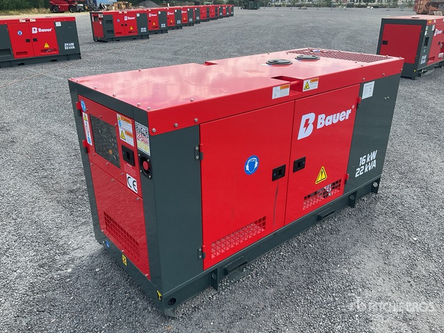 2025 Bauer Generatoren GFS-16 ATS 20 kVA (Unused) Generator Set - Generatorski set: slika 2025 Bauer Generatoren GFS-16 ATS 20 kVA (Unused) Generator Set - Generatorski set 2025 Bauer Generatoren GFS-16 ATS 20 kVA (Unused) Generator Set - Generatorski set: slika 2025 Bauer Generatoren GFS-16 ATS 20 kVA (Unused) Generator Set - Generatorski set