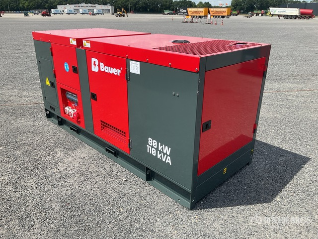 2025 Bauer Generatoren GFS-80 ATS 100 kVA (Unused) Generator Set - Generatorski set: slika 2025 Bauer Generatoren GFS-80 ATS 100 kVA (Unused) Generator Set - Generatorski set 2025 Bauer Generatoren GFS-80 ATS 100 kVA (Unused) Generator Set - Generatorski set: slika 2025 Bauer Generatoren GFS-80 ATS 100 kVA (Unused) Generator Set - Generatorski set