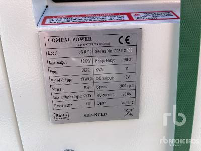 COMPAL POWER VG-R110 10kW (Unused) - Generatorski set: slika COMPAL POWER VG-R110 10kW (Unused) - Generatorski set COMPAL POWER VG-R110 10kW (Unused) - Generatorski set: slika COMPAL POWER VG-R110 10kW (Unused) - Generatorski set