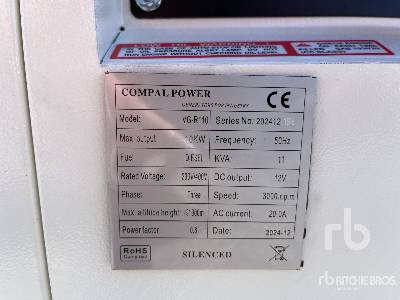 COMPAL POWER VG-R110 10kW (Unused) - Generatorski set: slika COMPAL POWER VG-R110 10kW (Unused) - Generatorski set COMPAL POWER VG-R110 10kW (Unused) - Generatorski set: slika COMPAL POWER VG-R110 10kW (Unused) - Generatorski set