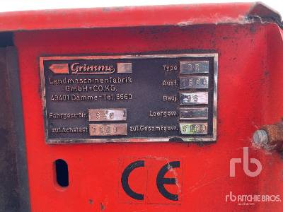 GRIMME DR 1500 - Kombajn za krumpir: slika GRIMME DR 1500 - Kombajn za krumpir GRIMME DR 1500 - Kombajn za krumpir: slika GRIMME DR 1500 - Kombajn za krumpir