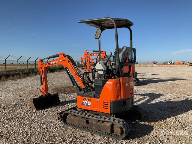 2018 Hitachi ZX17U-5 Mini Excavator: <6.6t - Mini bager: slika 2018 Hitachi ZX17U-5 Mini Excavator: <6.6t - Mini bager 2018 Hitachi ZX17U-5 Mini Excavator: <6.6t - Mini bager: slika 2018 Hitachi ZX17U-5 Mini Excavator: <6.6t - Mini bager