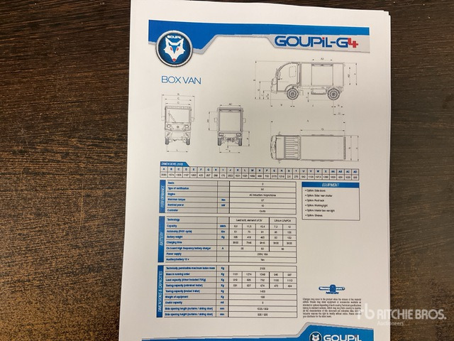 2019 Goupil G4M Electric Utility Vehicle - Namjenska/ Posebna vozila: slika 2019 Goupil G4M Electric Utility Vehicle - Namjenska/ Posebna vozila 2019 Goupil G4M Electric Utility Vehicle - Namjenska/ Posebna vozila: slika 2019 Goupil G4M Electric Utility Vehicle - Namjenska/ Posebna vozila